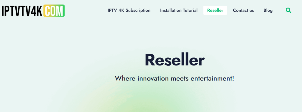 IPTV reseller